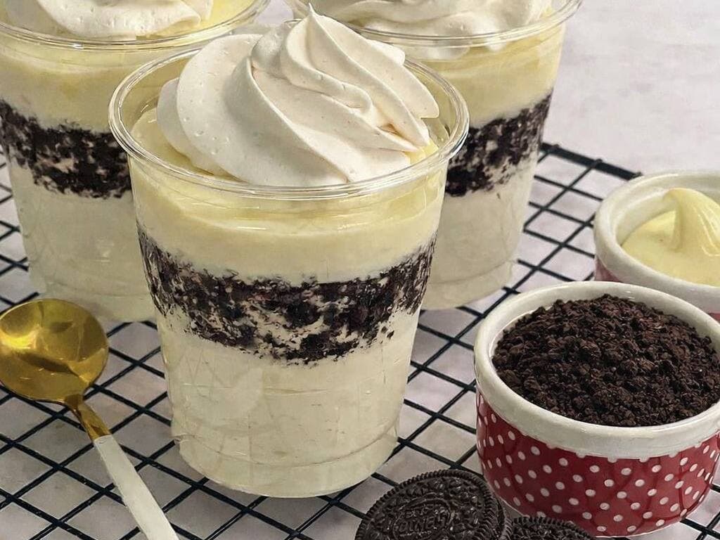 Copo Delícia de Oreo
