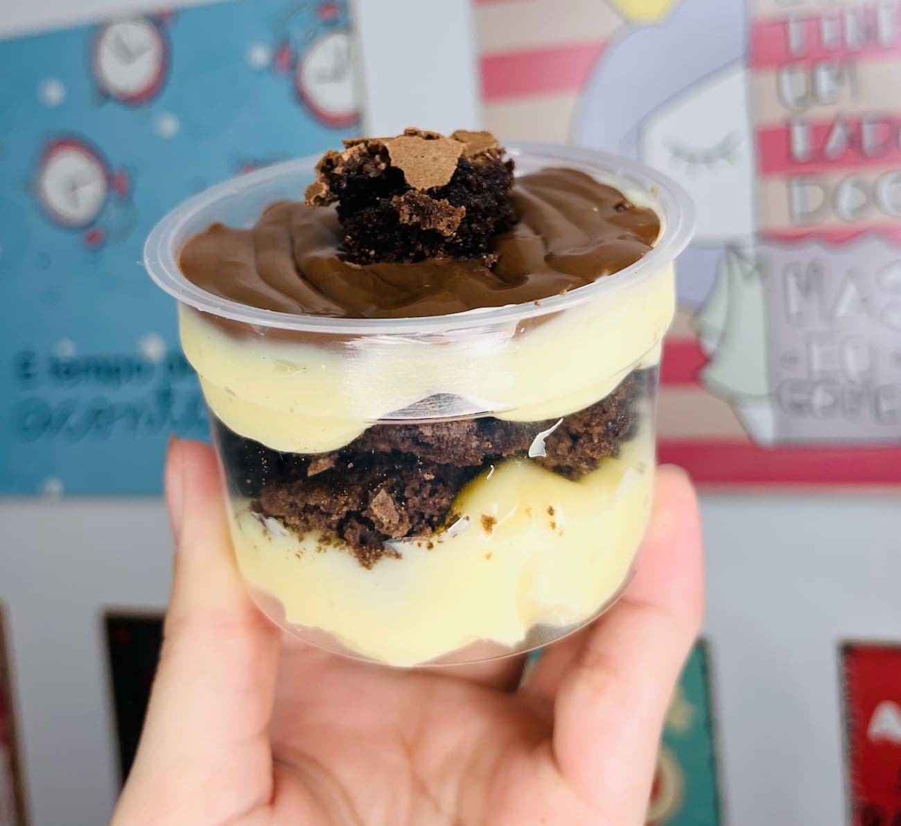 Afogadinho de Brownie Ninho com Nutella